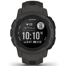 佳明（GARMIN）本能Instinct2S运动版石墨灰心率血氧脉搏跑步游泳户外运动手表