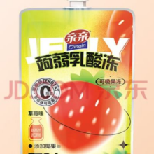 PLUS会员：亲亲 果汁果味果冻 蒟蒻吸吸冻 儿童5种口味任选 草莓味60g*1支*任选35件