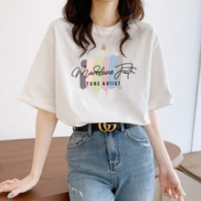 BONAS 宝娜斯 女士纯棉短袖T恤
