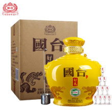 PLUS会员：国台 好礼酒精装版 酱香型白酒 53度 2500ml坛酒