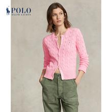 RALPH LAUREN 女装 修身版棉针织开襟衫RL23987