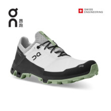 On昂跑 Cloudventure Peak 新一代防滑减震越野竞速男鞋 White/Leaf 白/豆青 42.5