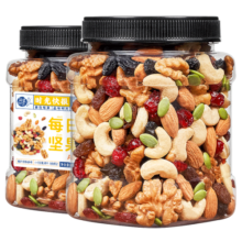 每果时光每日坚果400g 原味混合坚果炒货干果仁腰果核桃仁休闲零食年货