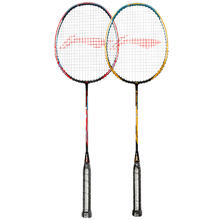 LI-NING 李宁 羽毛球拍2支中杆碳素280碳复合双拍对拍AYPP396-5