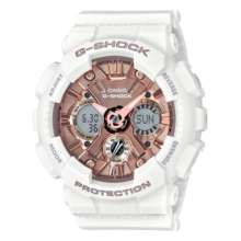卡西欧（CASIO） G-SHOCK GIRLS GMA-S120运动女表防水手表 GMA-S120MF-7A2PR-200米防水