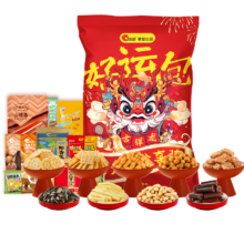plus会员：洽洽好运包巨大袋2616g/74袋零食大礼包