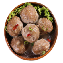 恋食记潮汕手打牛肉丸牛筋丸鱼丸特产正宗肉丸子汕头火锅食材烧烤 牛肉丸253克+潮汕牛筋丸253克