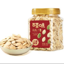 京东百亿补贴、plus：百草味 南瓜子盐焗味 400g