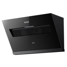 美的（Midea）出品 侧吸华 凌油烟机抽油烟机 易清洁钢化玻璃面板 18风量爆炒大吸力一级能效CXW-250-HJ03