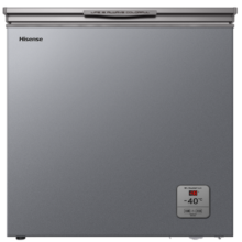 海信（Hisense） 海信冰柜家用单温205升 冷冻冷藏转换冷柜 强效减霜电脑控温小冰箱BD/BC-205ZNUTB 灰色 205L 食神系列