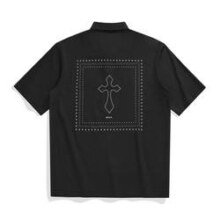 PEACEBIRD MEN 太平鸟男装 夏季潮流休闲撞色刺绣翻领男式Polo衫