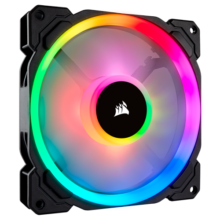 美商海盗船 (USCORSAIR) LL140 RGB 单颗装 双灯环 炫彩灯光 14CM电脑风扇