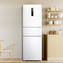 百亿补贴、PLUS会员：美的（Midea）三门家用小冰箱小型 电冰箱MR-251WTPE
