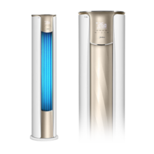 美的（Midea）锐云2代 3匹 新一级能效变频冷暖 大风口自清洁家用客厅立式空调柜机 KFR-72LW/N8XHA1Ⅱ 以旧换新