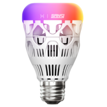 华为智选生态产品 三思全彩灯泡LED1600万色 节能氛围灯 APP定时选场景 远程操控