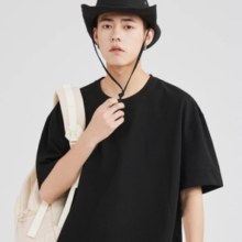 2024新款！Deerway 德尔惠  男士潮牌印花重磅纯棉短袖T恤