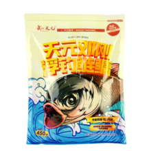 天元天元邓刚浮钓鲢鳙450g大头鱼饵料鲢鳙鱼饵钓鱼饵料 天元邓刚浮钓鲢鳙450g  1包