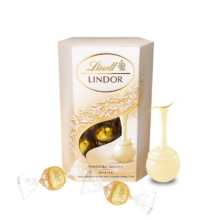 需首购、PLUS会员: Lindt 瑞士莲 巧克力软心白巧 200g