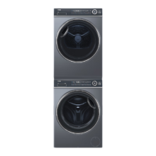 预售、PLUS会员：Haier 海尔 XQG100-BD14376LU1+EHGS100176XSU1 纤美洗烘套装 10KG