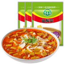 Plus会员:吉香居 鱼酸菜 鱼酸菜200g*3袋