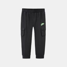NIKE 耐克 男小童裤子 经典logo运动休闲长裤儿童裤子