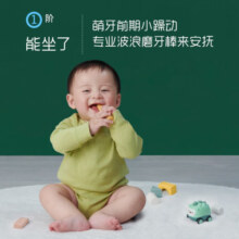 英氏婴幼儿零食 磨牙棒 高钙营养6个月波浪造型抗压零辅食 胡萝卜味1盒