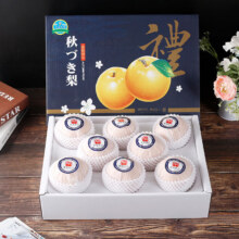 闽域寻鲜 山东莱阳羊脂秋月梨 4.5斤大果【7-9】普装普快 精选老树果