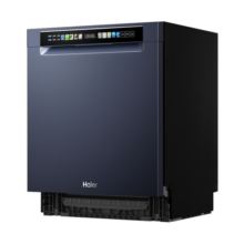 海尔（Haier）15套 洗碗机嵌入式W600家用 智能变频 分区精洗 一级水效 洗消一体 智能开门速干 晶彩系列 双面洗健康之星【EYBW15328JLU1】