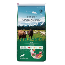 伯纳天纯 (Pure&Natural)生鲜系列 成犬幼犬全阶段通用全价犬粮 牧场狂欢12kg