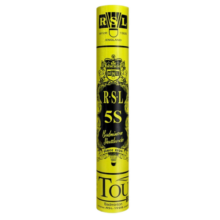 亚狮龙（RSL） 羽毛球比赛用球手感佳飞行稳定 训练球耐打性价比高鸭毛球5桶装 亚狮龙5号 77速 5筒