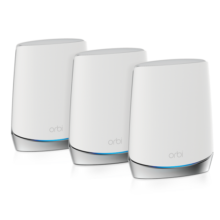 网件（NETGEAR）RBK753 wifi6无线路由器千兆/Mesh专用频段/四核三频/AX12600组合速率/Orbi