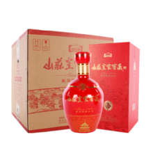 山庄老酒皇家窖藏长久 纯粮 浓香白酒 41度 475ml*4瓶 家乡好味活动专享