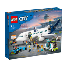 乐高（LEGO）积木拼装城市系列60367 客运飞机不可遥控男孩儿童玩具生日礼物