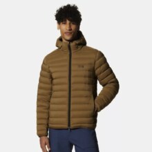 MOUNTAIN HARDWEAR 山浩 deloro 男子连帽羽绒服