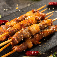 plus会员立减、京东百亿补贴:游牧御品 烧烤食材2-3人套餐 约95串5种烤串2.2斤 羊肉串鸡翅五花肉带撒料