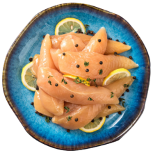 plus会员：六和 冷冻鸡小胸 1kg/袋*7件