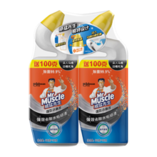 威猛先生（Mr Muscle）强效洁厕剂 (500g+100g)*2瓶 洁厕灵 洁厕液 洁厕啫喱 马桶