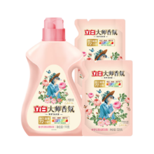PLUS会员：立白大师香氛洗衣液 4斤+赠品 *2件