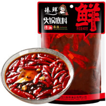 需首购、PLUS会员: 臻鲜 清油（麻辣）火锅底料 400g