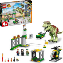 乐高（LEGO）积木玩具 侏罗纪公园系列 76944 霸王龙脱逃记4岁+ 生日礼物 摆件