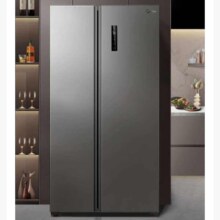 plus会员：美的（Midea）滚筒洗衣机全自动 10KG除菌净螨洗烘一体MD100V33WY+607升净味冰箱BCD-607WKPZM(E)