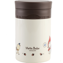 乐扣乐扣（LOCK&LOCK）焖烧杯Hello BeBe保温杯焖烧罐水杯 粥饭桶 水壶530ml HBB340BRW