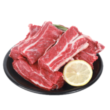 百里炙原切牛肋条 进口牛肉条 牛肉 生鲜 去骨烧烤炖煮食材 原切牛肋条1kg