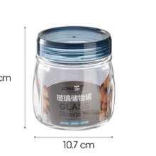 再降价：龙士达 食品专用玻璃密封罐 500ml