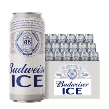 88VIP：百威啤酒 冰啤 500ml*18听