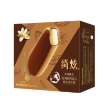 伊利【佘诗曼推荐】绮炫香草味冰淇淋65g*4支/盒 生牛乳冰淇淋冷饮