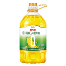 PLUS会员：金龙鱼 食用油 零反式脂肪压榨玉米胚芽油 3.09L