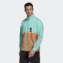7日10点、限尺码：adidas 阿迪达斯 男装梭织运动服跑步立领薄款夹克日常休闲舒适经典百搭外套