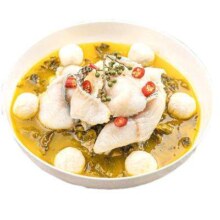 需首购、PLUS会员: 中洋鱼天下 金汤酸菜鱼 440g 鱼丸版