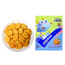 小鹿蓝蓝神奇蔬菜饼干 10种蔬菜 宝宝零食添加奇亚籽儿童饼干 80g